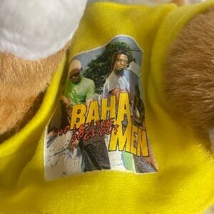 WHO LET THE DOGS OUT SINGING DANCING 13" PLUSH DOG BAHA MEN 2001 VINTAGE